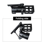 RJX Quick Release 35mm Folding Side Horizontal Arm Pipe Joint Plant Agriculture UAV Drone Foldable Tube Clamp Drone Folding Arm